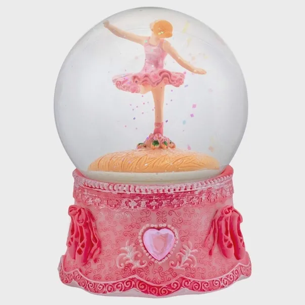 Dancing Ballerina Rotating Musical Snow Globe