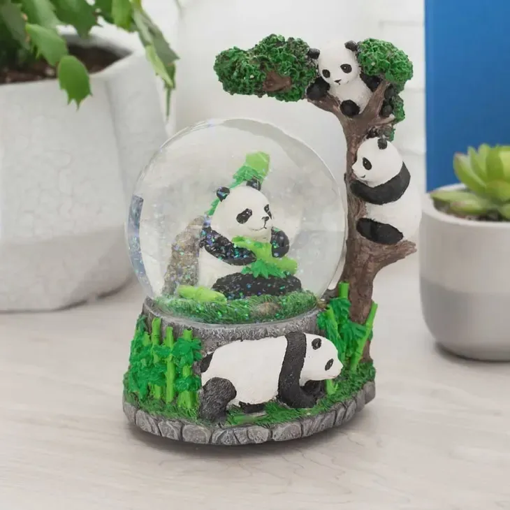 Panda Bear Snow Globe