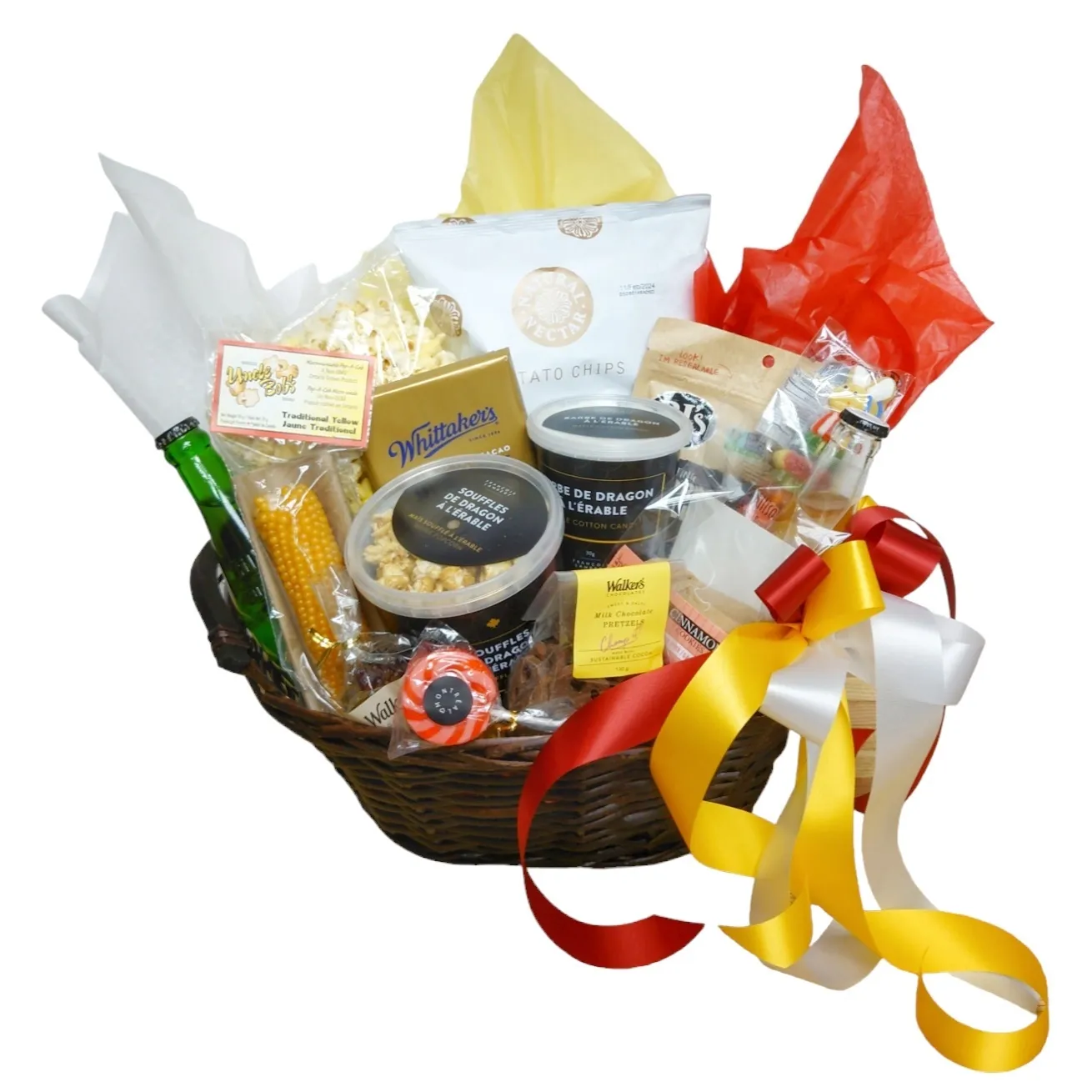 Movie Night Gift Basket
