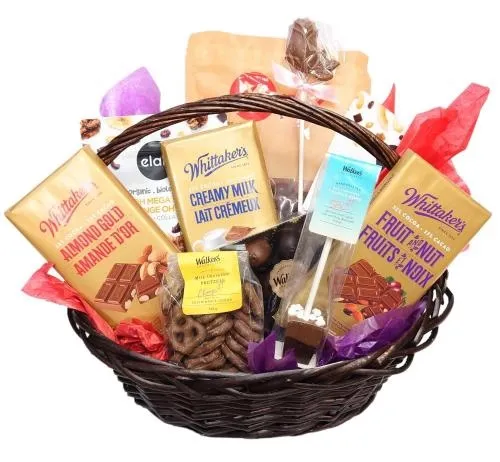 Chocolate and Nuts Gift Basket