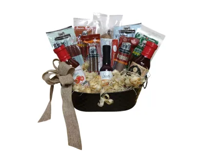 Smoking BBQ Meat Basket