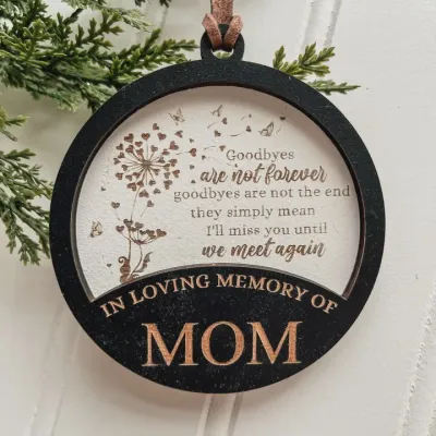 In Loving Memory of Mom Ornament