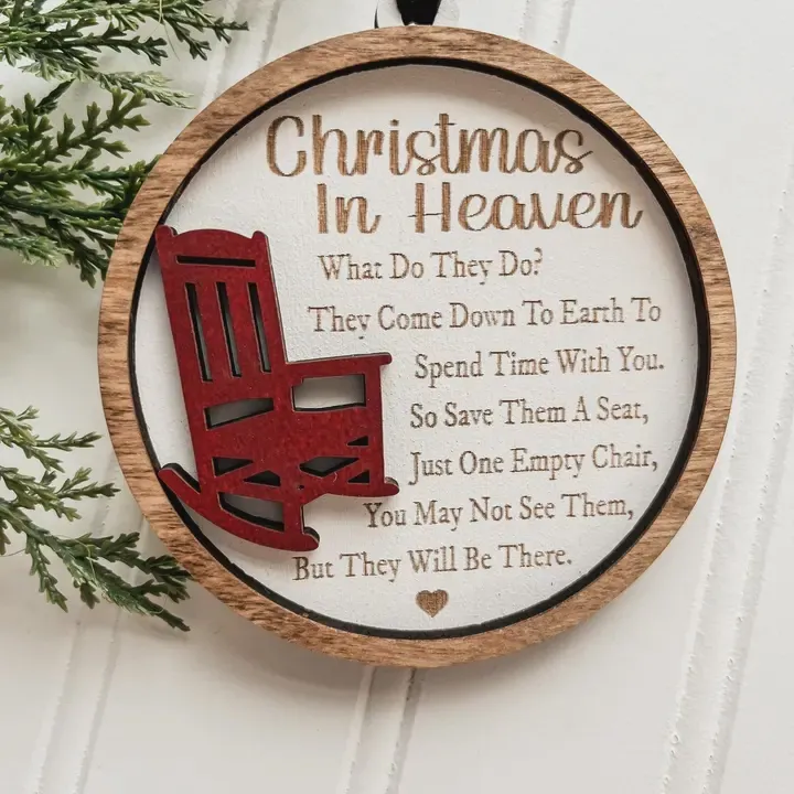 Christmas in Heaven Ornament
