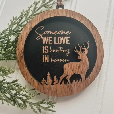 Hunting Memorial Ornament