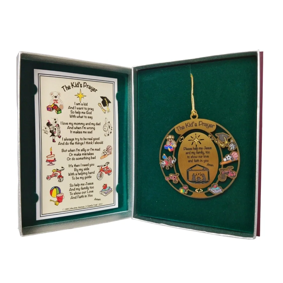 The Kid's Prayer Ornament