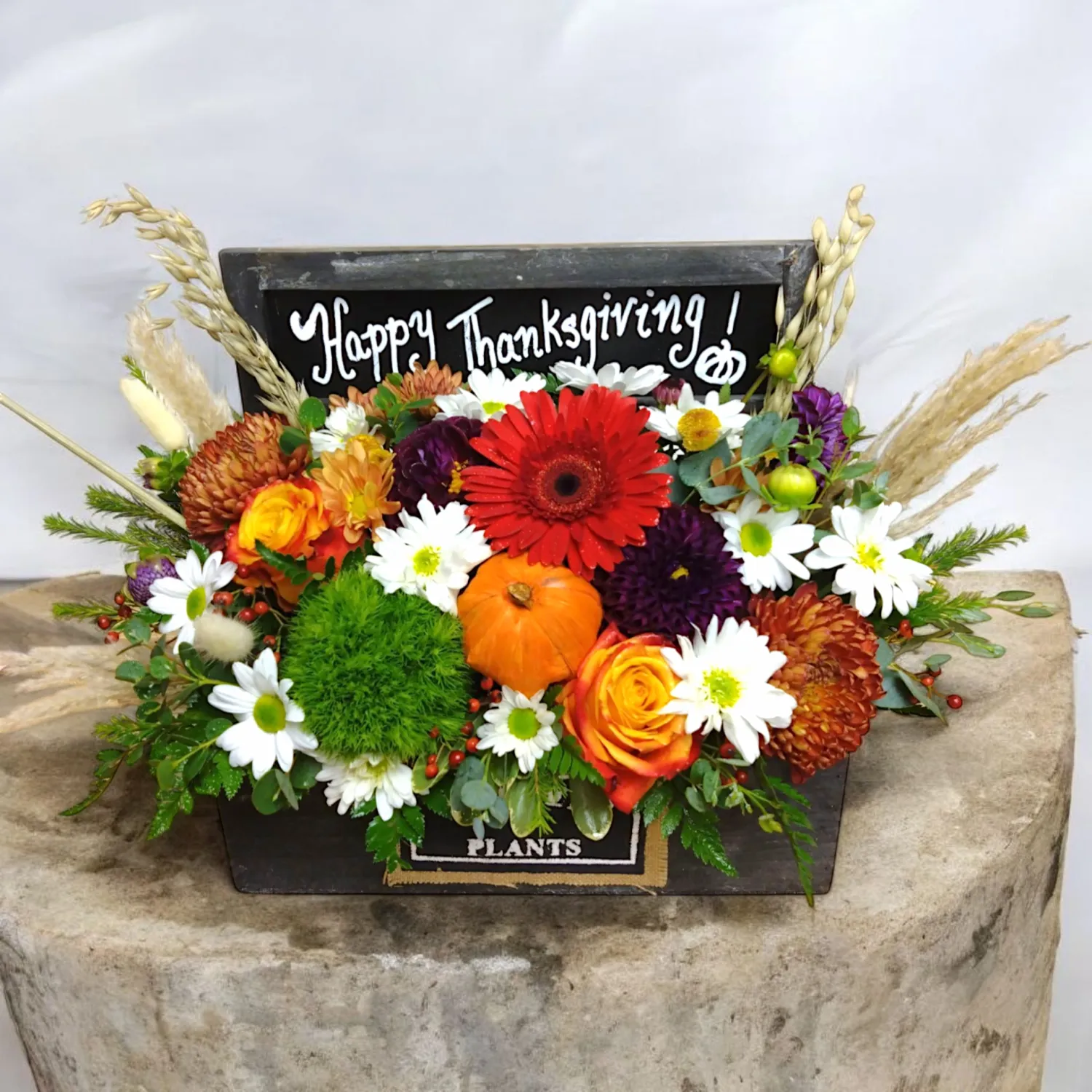 Happy Thanksgiving Woodbox