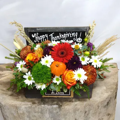Happy Thanksgiving Woodbox