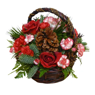 Candy Lane Flower Basket