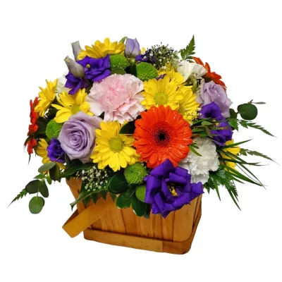 Cheerful Garden Basket