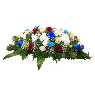 With Honor Casket Spray