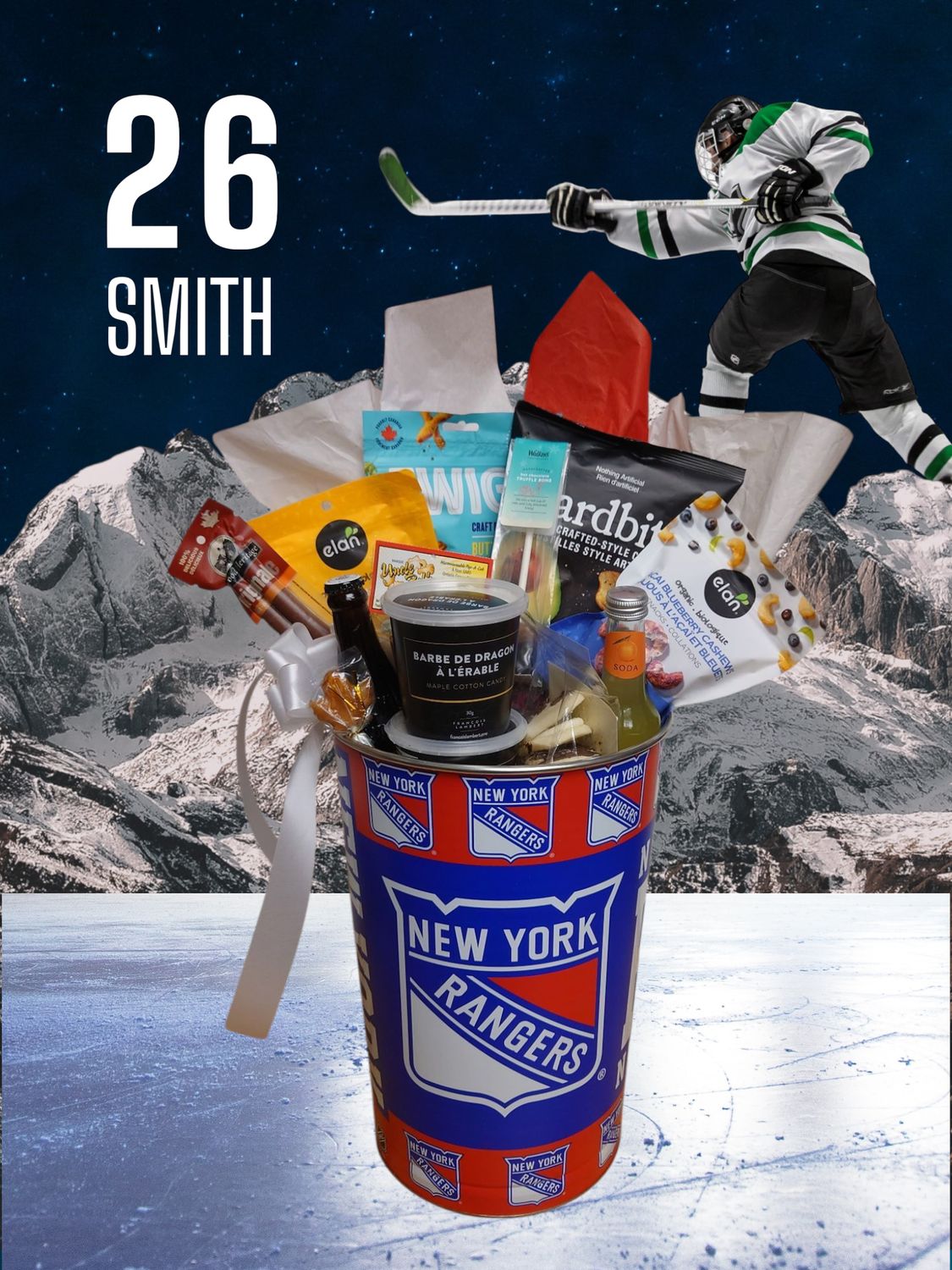 New York Rangers Gift Basket