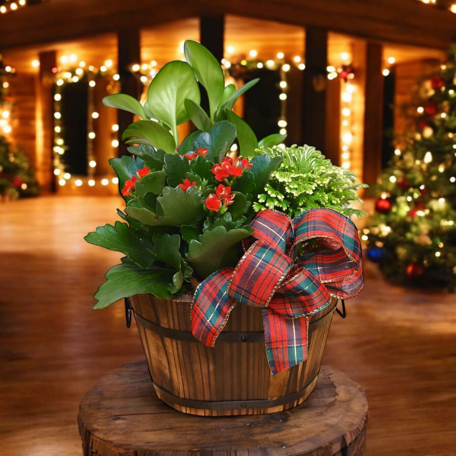 Farmstead Holiday Barrel