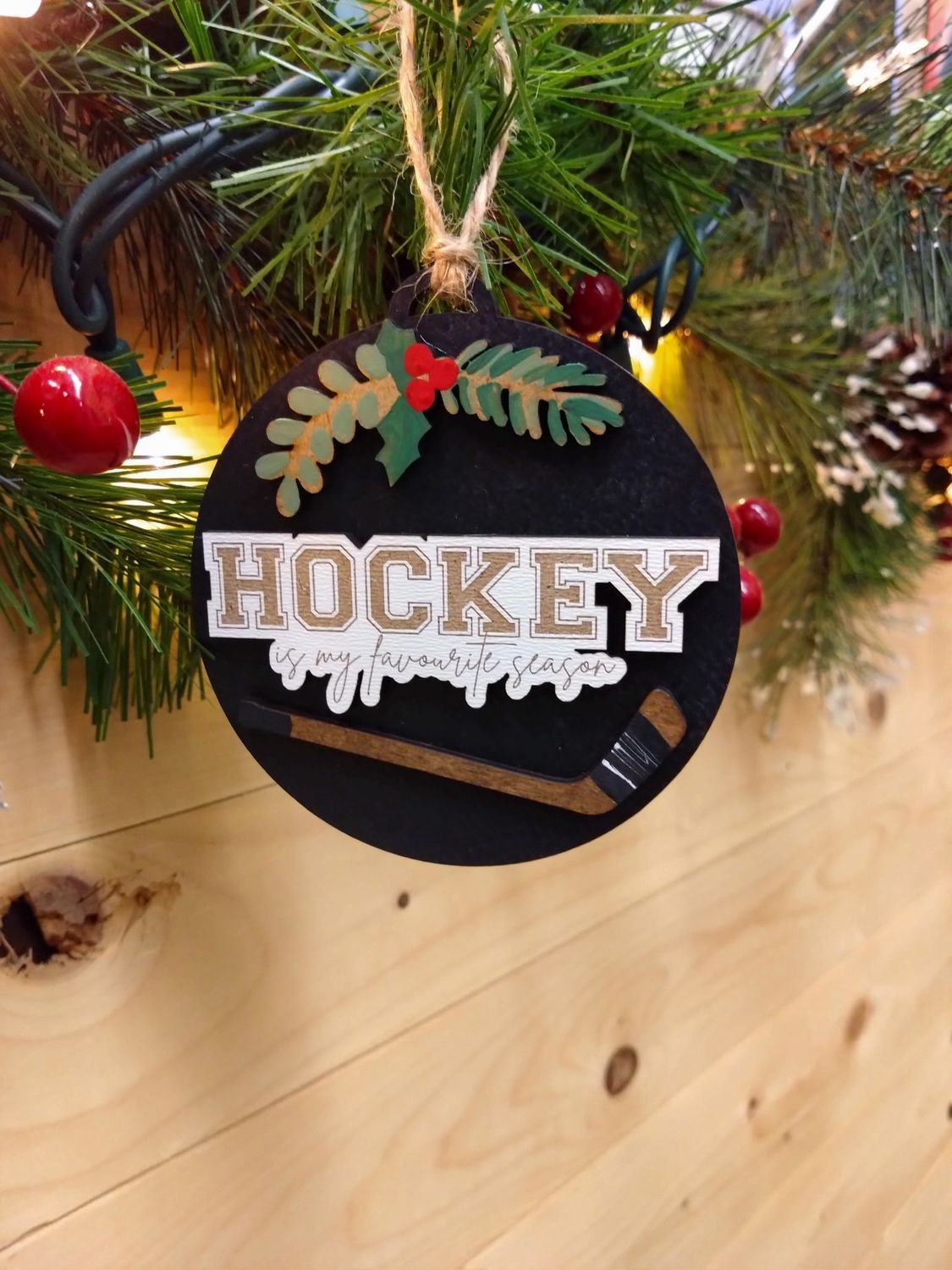Hockey Ornament