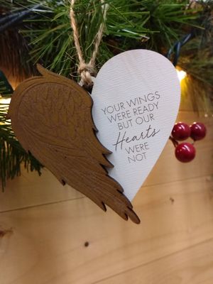 Your Wings Were Ready Ornament