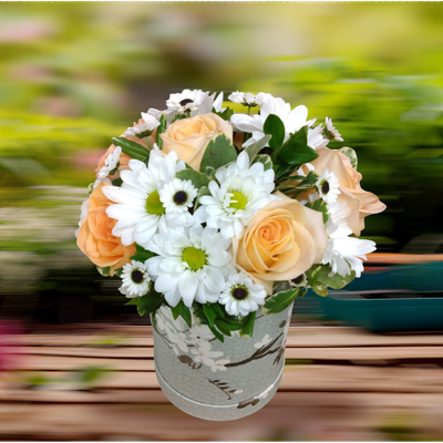 The Coral Roses Hatbox