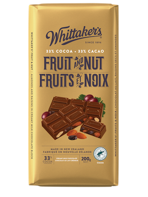 Fruit and Nut Milk Chocolate Bar