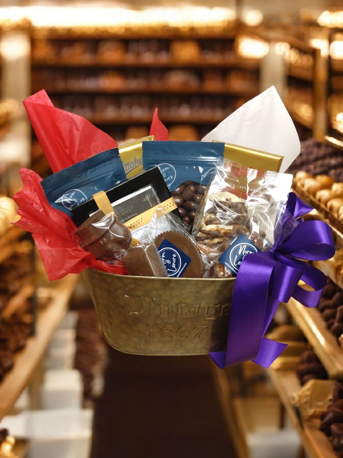 Chocolate Galore Gift Basket