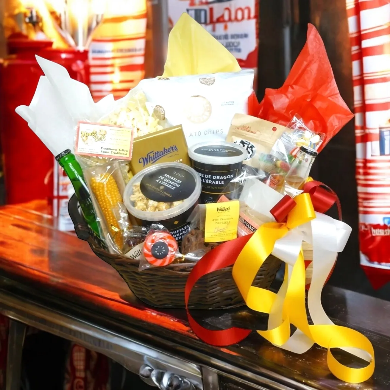 Movie Night Gift Basket