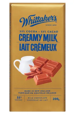 Creamy Milk Chocolate Bar