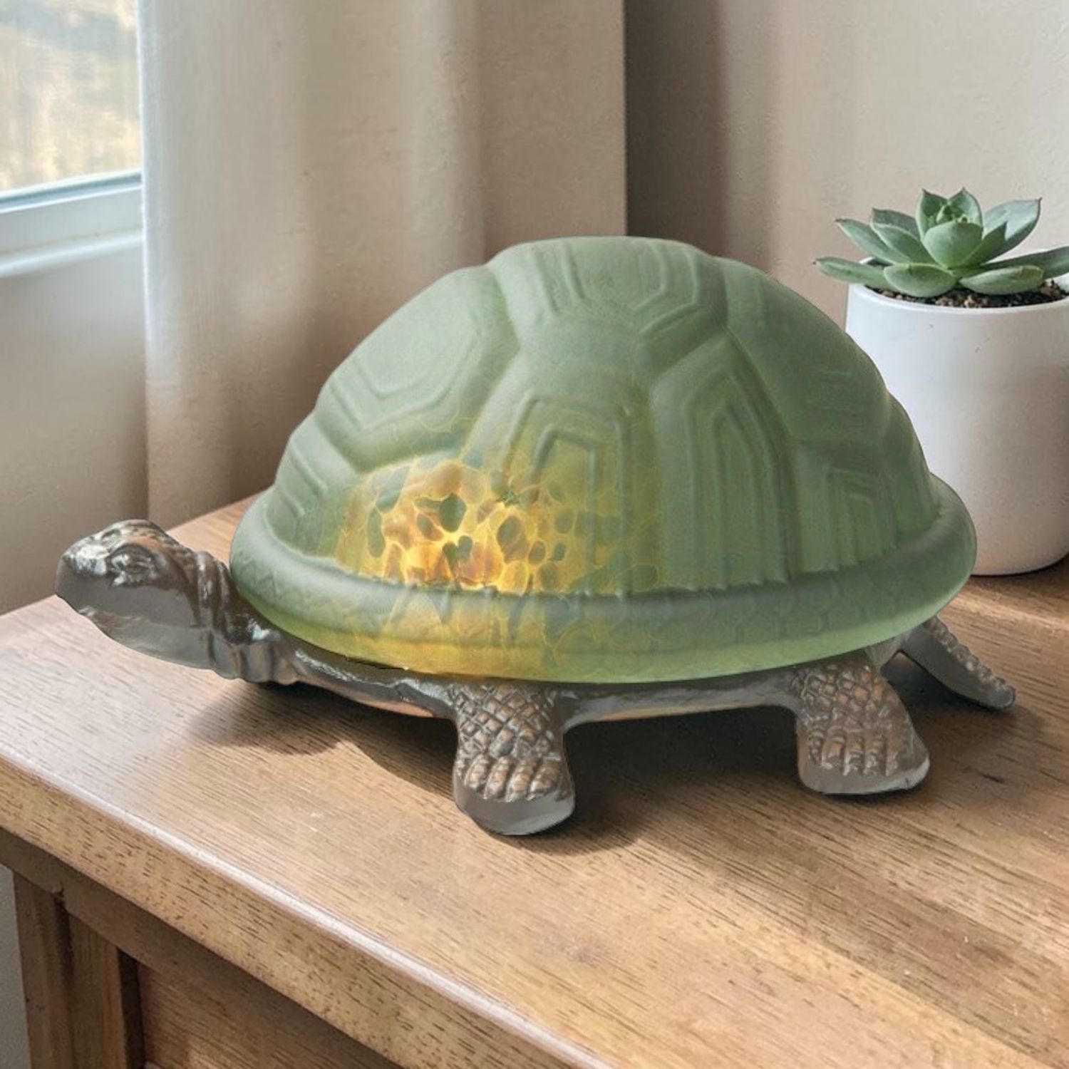 12" Sea Turtle Lamp