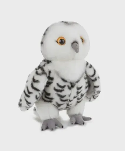 12" Snowy Owl Stuffed Animal