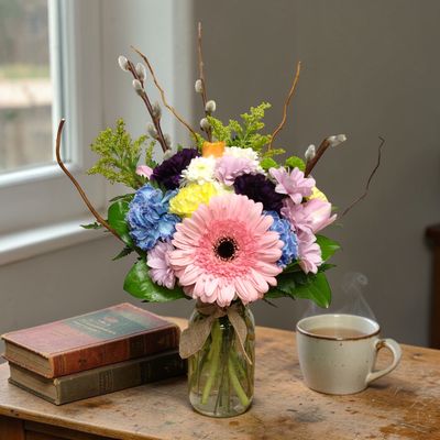 Springtime Mason Jar
