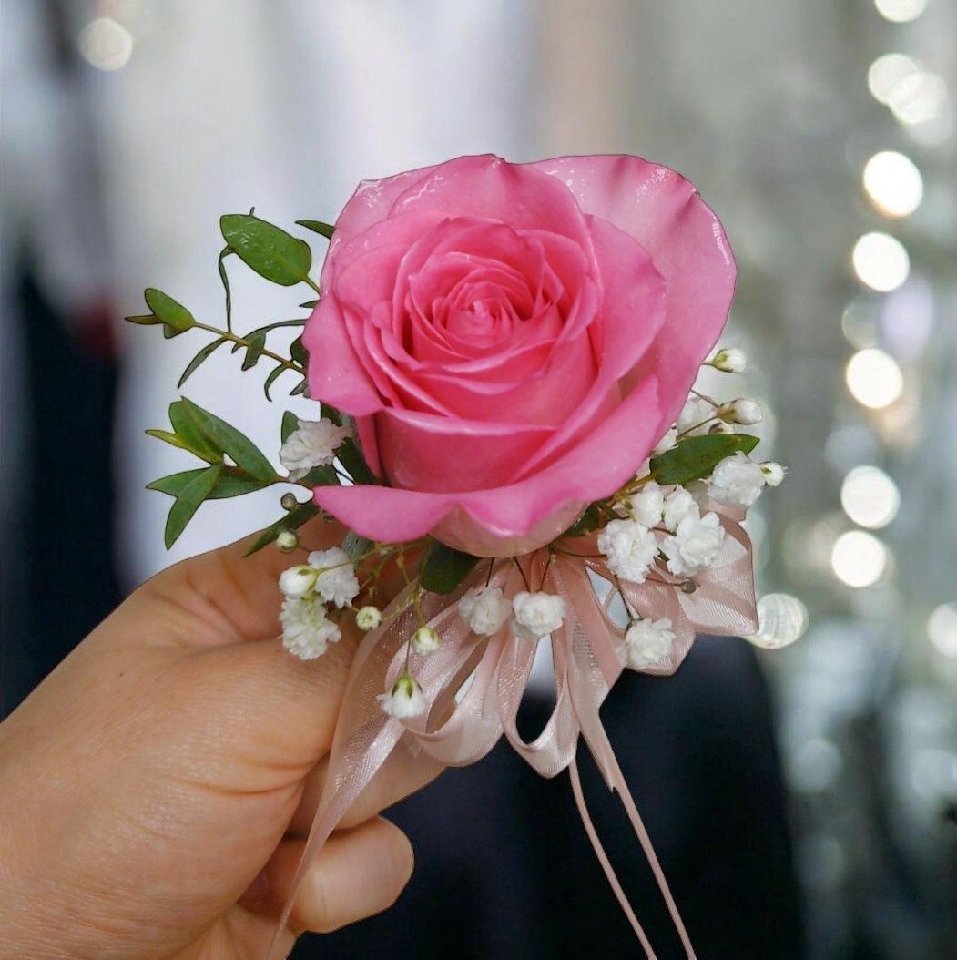 Candy Pink Corsage