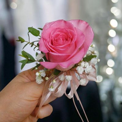 Candy Pink Corsage