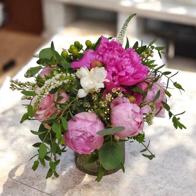 Blushing Peonies
