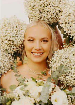 White Berries Eryn Wedding Bouquet