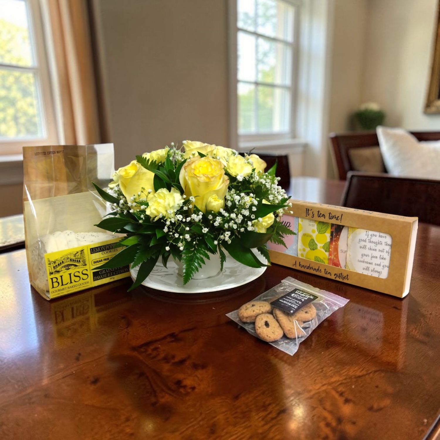Lemon Tea and Cookies