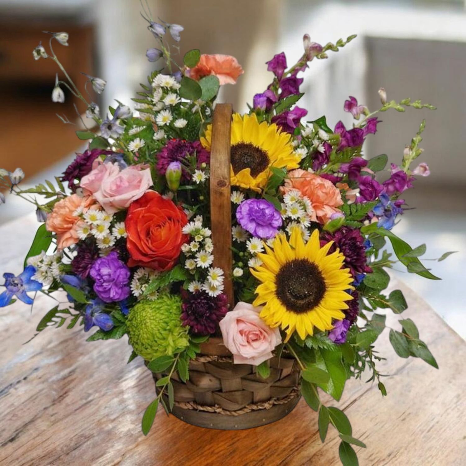 Mid Summer  Flower Basket