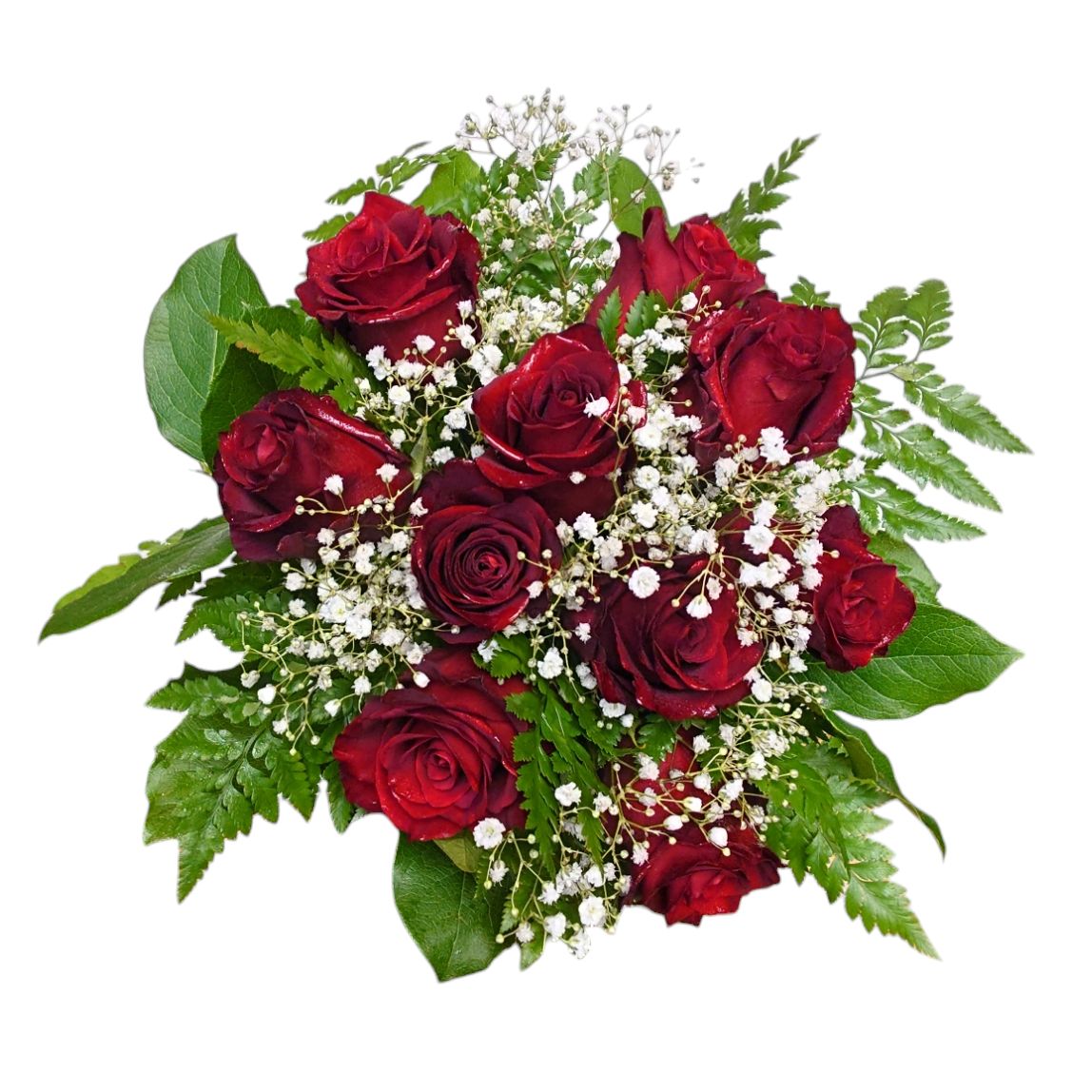 Dozen Rose Bouquet, Colour: red, style: Classic
