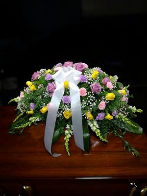 Fondest Farewell Casket Saddle