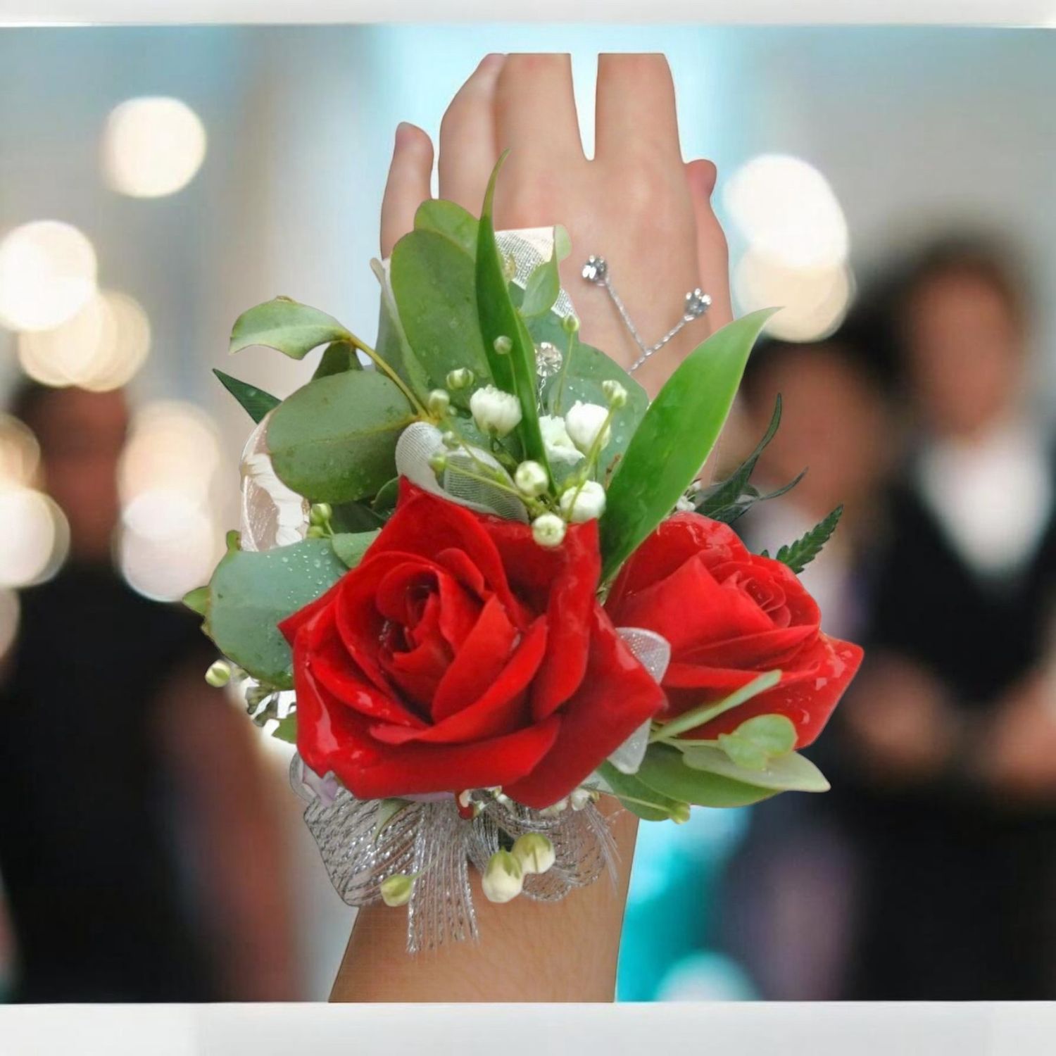 Red Velvet Corsage