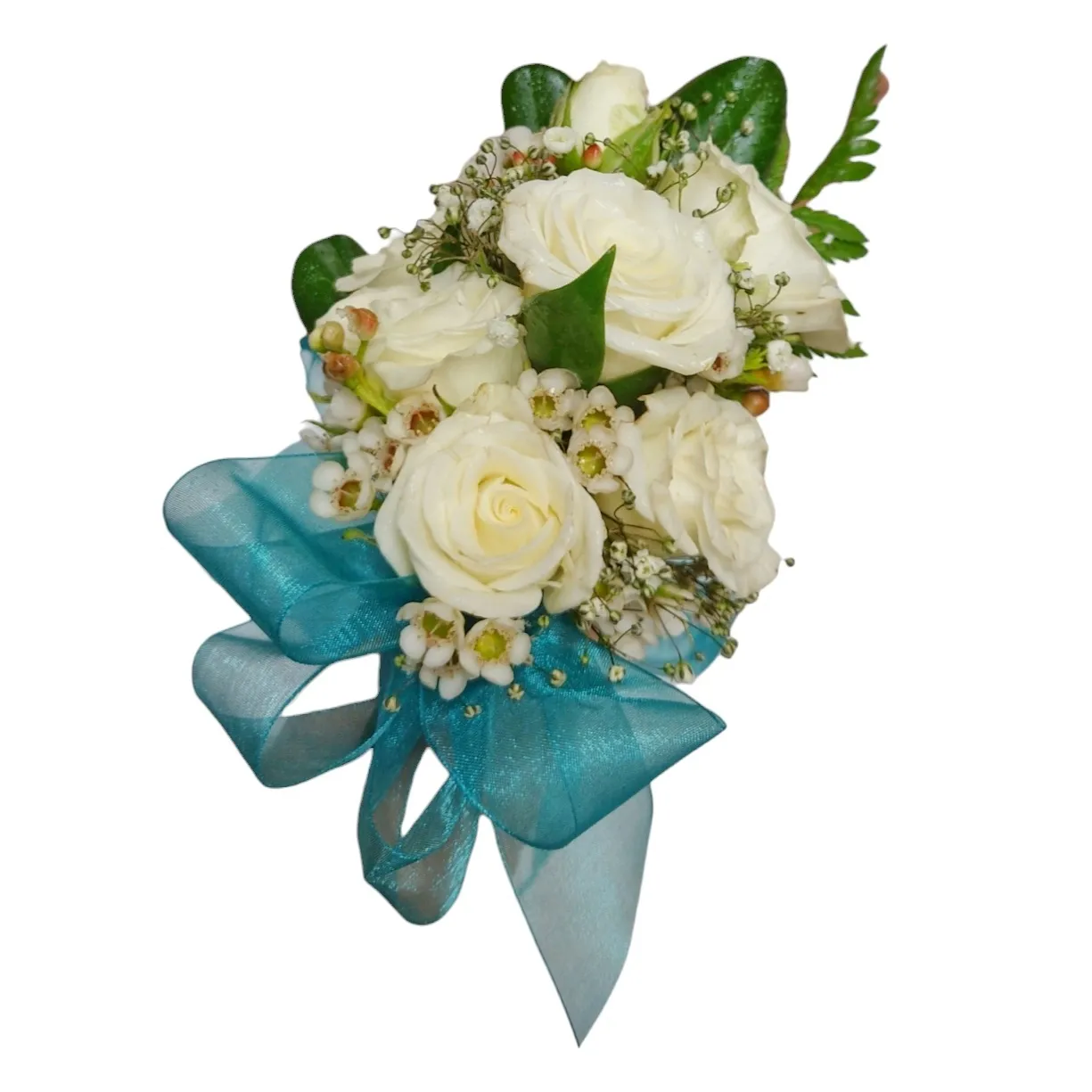 A touch of Teal Corsage