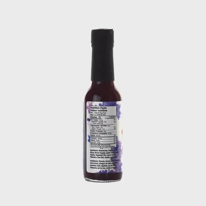 Blueberry Pie Hot Sauce