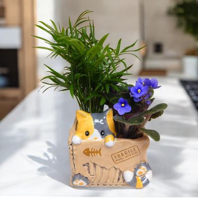 The Cat Planter