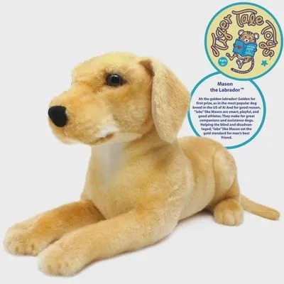 19" Mason the Labrador Stuffed Animal Plush