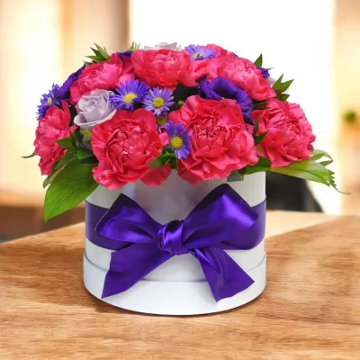 Anastasia Flower Hat Box