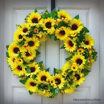 20" Sunflower Wreath