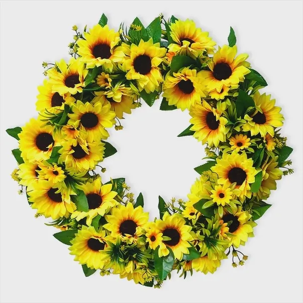 20" Sunflower Wreath