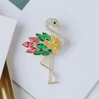 Flamingo Brooch