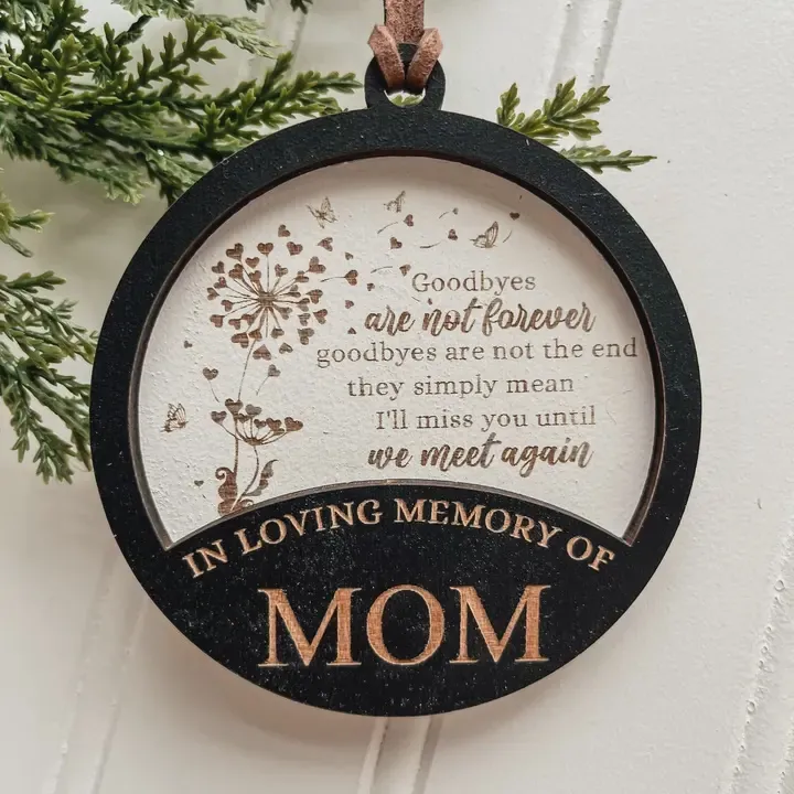 In Loving Memory of Mom Ornament