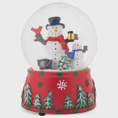 Snowman Musical Snow Globe