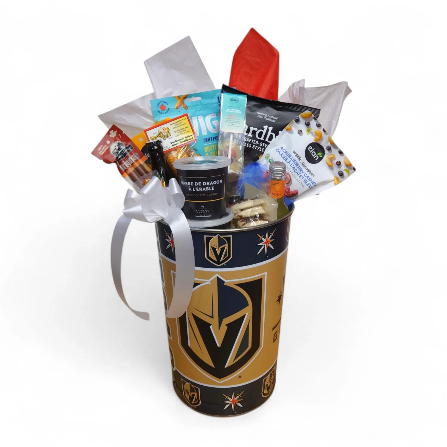 Vegas Golden Knights Gift Basket