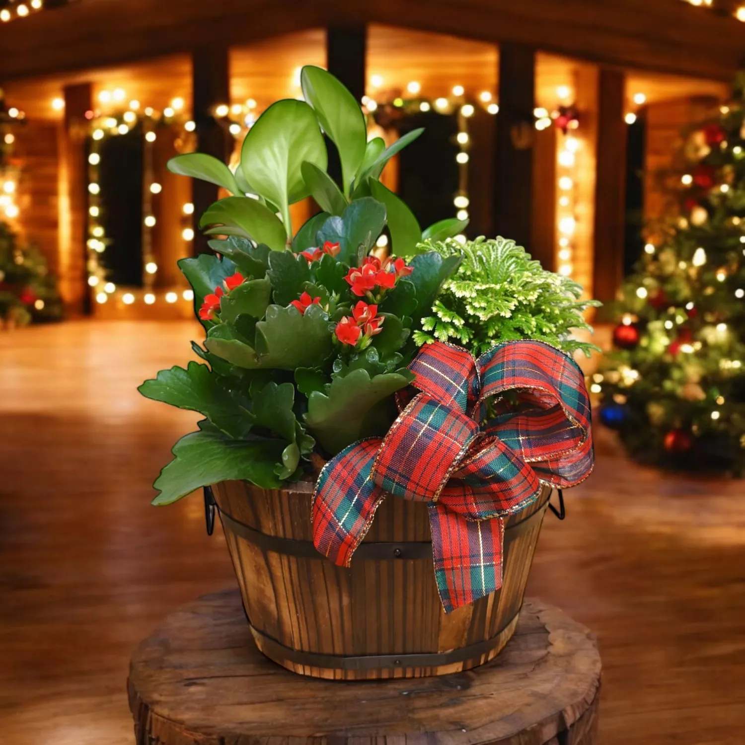 Farmstead Holiday Barrel