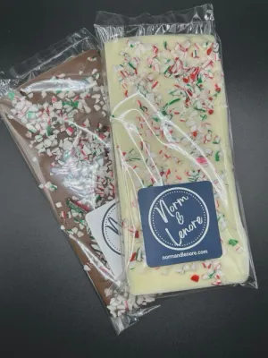White Chocolate Peppermint Crunch Bars