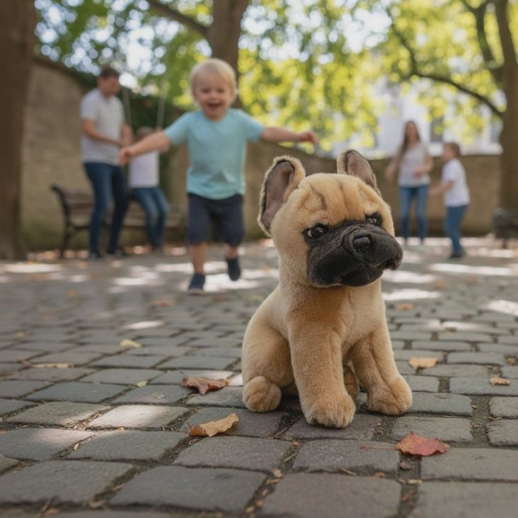 Paris the French Bulldog Stuffed Animal