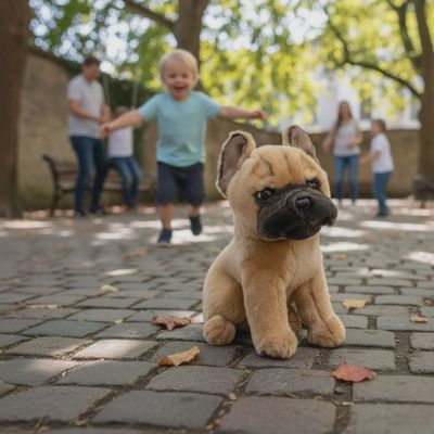 Paris the French Bulldog Stuffed Animal